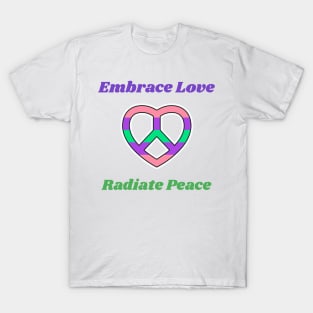 Peace and love T-Shirt